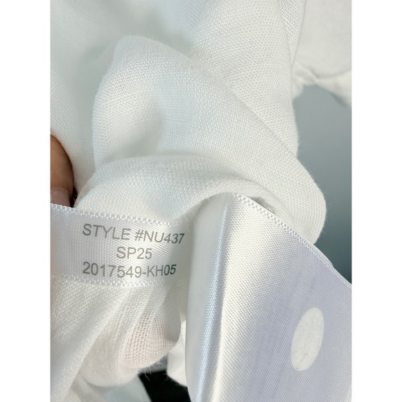 Madewell Oversized Pleated-Sleeve Button-Up Shirt White Small NWOT‎ - Picture 9 of 9